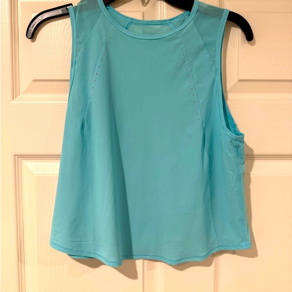 Lululemon sculpt cropped tank top